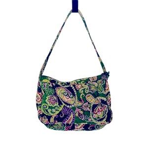 Vera Bradley Chelsea Green Shoulder Bag